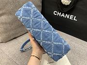 Chanel New Denim Flap Bag Size 25 cm - 6