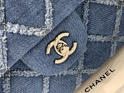 Chanel New Denim Flap Bag Size 25 cm - 3