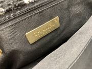 Chanel 19 Shoulder Bag Size  26 x 16 x 9 cm - 4