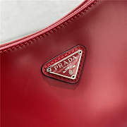 Prada Cleo Leather Shoulder Bag Red Size 27 × 19 × 5 cm - 6