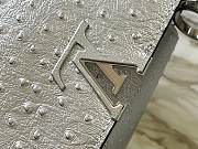 Louis Vuitton LV Capucines Ostrich Pattern Handbag M95393 Size 27 x 18 x 9 cm - 6