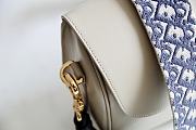 Dior Bobby With Strap Large Beige Bag Size 27 x 19.5 x 8 cm - 3