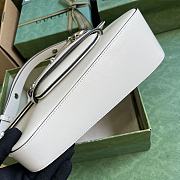 Gucci Horsebit 1955 Mini Shoulder Bag White Size 26.5 cm - 6