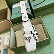Gucci Horsebit 1955 Mini Shoulder Bag White Size 26.5 cm - 5