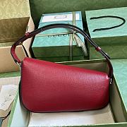Gucci Horsebit 1955 Mini Shoulder Bag Red Size 26.5 cm - 4
