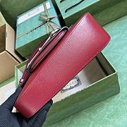 Gucci Horsebit 1955 Mini Shoulder Bag Red Size 26.5 cm - 6