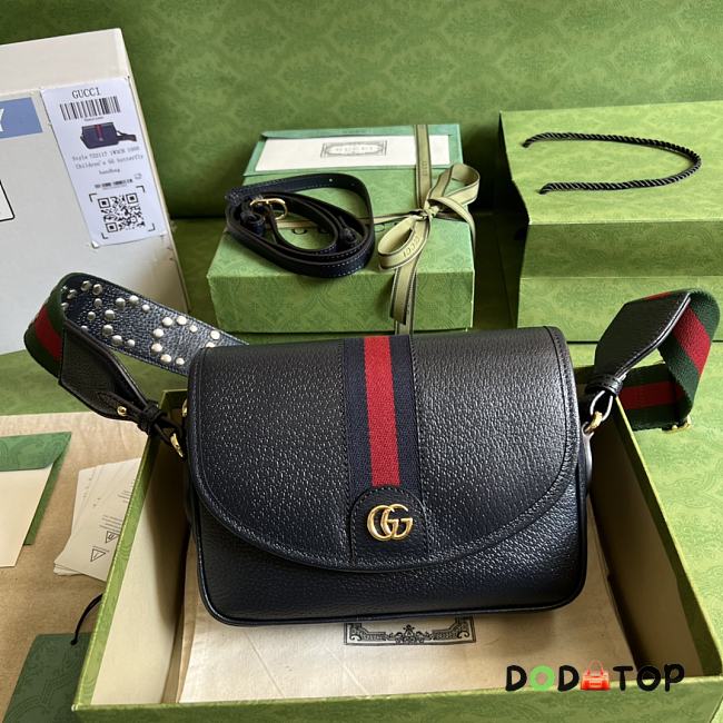 Gucci Ophidia Mini Shoulder Bag Black Size 23 x 17 x 7 cm - 1