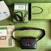 Gucci Ophidia Mini Shoulder Bag Black Size 23 x 17 x 7 cm - 3