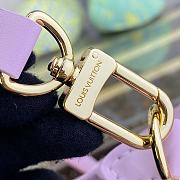 Louis Vuitton LV Alma BB Malletage Leather M24453 Pink Size 23.5 x 17.5 x 11.5 cm - 6