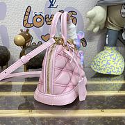 Louis Vuitton LV Alma BB Malletage Leather M24453 Pink Size 23.5 x 17.5 x 11.5 cm - 5