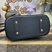 Louis Vuitton LV Alma BB Malletage Leather M23666 Black Size 23.5 x 17.5 x 11.5 cm - 6