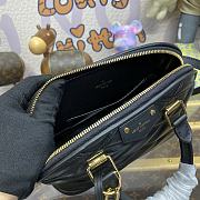 Louis Vuitton LV Alma BB Malletage Leather M23666 Black Size 23.5 x 17.5 x 11.5 cm - 4