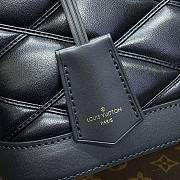 Louis Vuitton LV Alma BB Malletage Leather M23666 Black Size 23.5 x 17.5 x 11.5 cm - 3