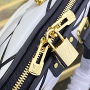 Louis Vuitton LV Alma BB Malletage Leather M23761 White Size 23.5 x 17.5 x 11.5 cm - 2