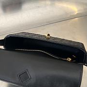 Bottega Veneta Wallace Mini Bag Black Size 21.5 x 13.5 x 4.5 cm - 2