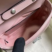 Gucci GG Marmont Mini Top Handle Shoulder Bag Pink Size 15.5 x 21 x 8 cm - 4