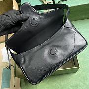 Gucci Aphrodite Small Shoulder Bag In Black Size 27 x 14 x 5 cm - 6