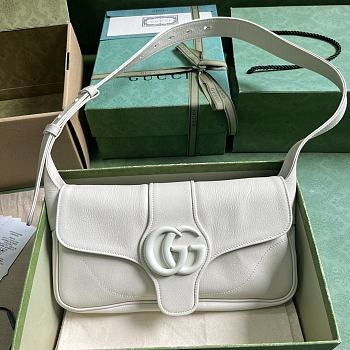 Gucci Aphrodite Small Shoulder Bag In White Size 27 x 14 x 5 cm