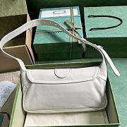 Gucci Aphrodite Small Shoulder Bag In White Size 27 x 14 x 5 cm - 6