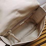 Prada Small Padded Re-Nylon Shoulder Beige Bag Size 16 x 11 x 23 cm - 6