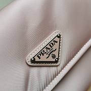 Prada Small Padded Re-Nylon Shoulder Pink Bag Size 16 x 11 x 23 cm - 4