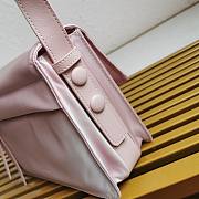 Prada Small Padded Re-Nylon Shoulder Pink Bag Size 16 x 11 x 23 cm - 2