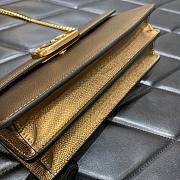 Valentino Garavani Small Leather Chain Wallet Gold Size 20 x 5.5 x 10 cm - 2