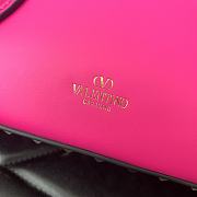 Valentino Garavani Rockstud Handbag Pink Size 34 x 11 x 8 cm - 6