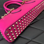 Valentino Garavani Rockstud Handbag Pink Size 34 x 11 x 8 cm - 5