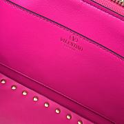 Valentino Garavani Rockstud Handbag Pink Size 34 x 11 x 8 cm - 3
