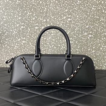 Valentino Garavani Rockstud Handbag Black Size 34 x 11 x 8 cm