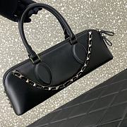 Valentino Garavani Rockstud Handbag Black Size 34 x 11 x 8 cm - 5