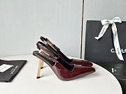 YSL Heels Black/Red/White 8 cm - 6