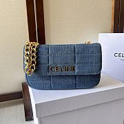 Celine Chain Shoulder Bag Size 24 x 15 x 5 cm - 1