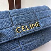 Celine Chain Shoulder Bag Size 24 x 15 x 5 cm - 6