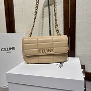 Celine Chain Shoulder Bag Beige Size 24 x 15 x 5 cm - 1