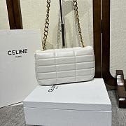 Celine Chain Shoulder Bag White Size 24 x 15 x 5 cm - 2