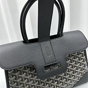 Goyard Saigon Large Handbag Black Size 34 × 14 × 26 cm - 5