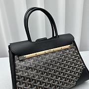 Goyard Saigon Large Handbag Black Size 34 × 14 × 26 cm - 4