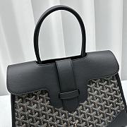 Goyard Saigon Large Handbag Black Size 34 × 14 × 26 cm - 3