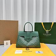 Goyard Saigon Large Handbag Green Size 34 × 14 × 26 cm - 1