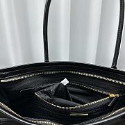 Prada Black Medium Leather Handbag Size 38 x 25 x 13 cm - 3