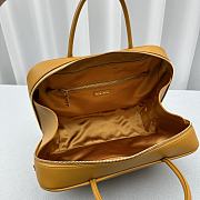 Miu Miu Logo-Embossed Leather Handbag Size 34.5 × 11.5 × 23 cm - 2