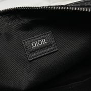 Dior Saddle Triple Pouch Black Dior Oblique Size 18 x 25 x 5 cm - 3