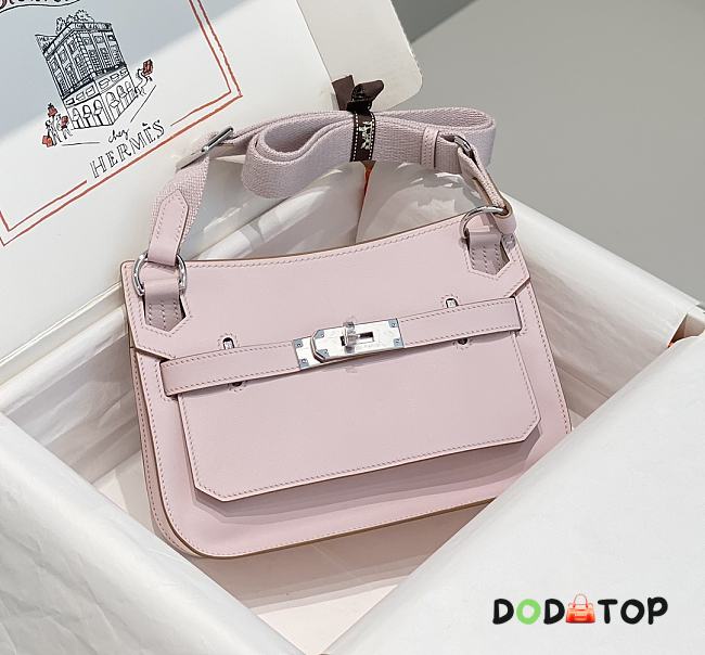 Hermès Jypsiere Pink Silver Hardware Size 23 x 17 x 5 cm - 1