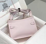 Hermès Jypsiere Pink Silver Hardware Size 23 x 17 x 5 cm - 6
