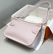 Hermès Jypsiere Pink Silver Hardware Size 23 x 17 x 5 cm - 4