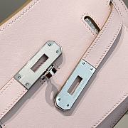 Hermès Jypsiere Pink Silver Hardware Size 23 x 17 x 5 cm - 2