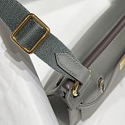 Hermès Jypsiere Grey Gold Hardware Size 23 x 17 x 5 cm - 6