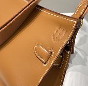 Hermès Jypsiere Brown Hardware Size 23 x 17 x 5 cm - 6